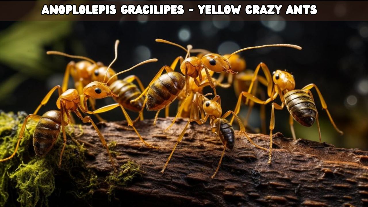 Anoplolepis gracilipes – Yellow Crazy Ants